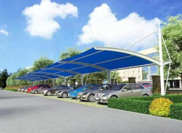 合肥膜結(jié)構(gòu)車(chē)棚有哪些好處？