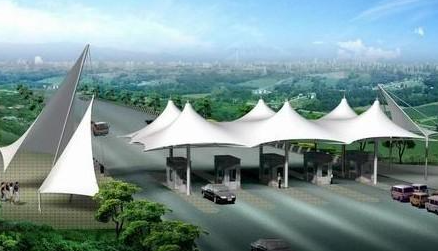 合肥膜結(jié)構(gòu)車棚廠家：膜結(jié)構(gòu)車棚怎么裁剪？